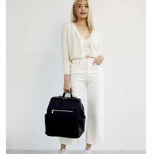 Beis large black diaper Bag